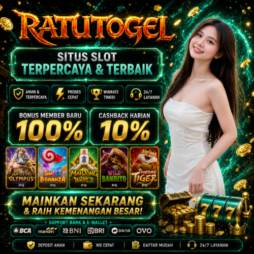 RATUTOGEL : Link Slot Online Resmi Deposit Murah dan Game Viral Terbaru
